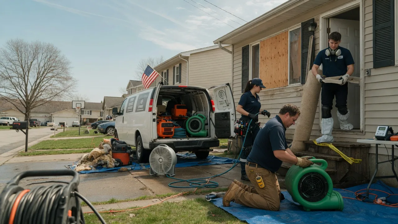 Water Damage Restoration in Starlight, PA near me